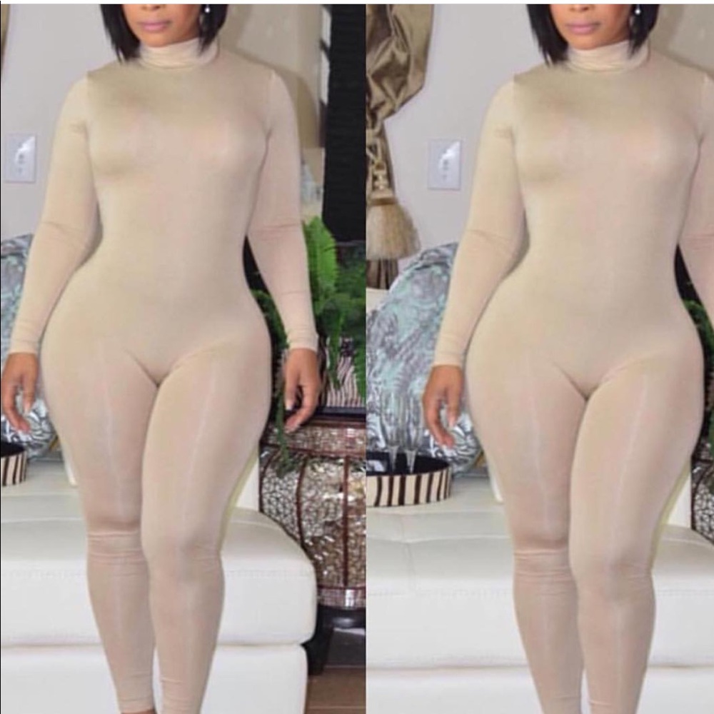 Turtle Neck Jumpsuit